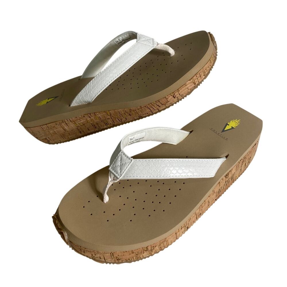 Volatile Women's Neville Flip Flops SIze 11